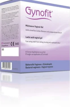 Gynofit Vaginalgel mit Milchsäure 12 x 5 ml