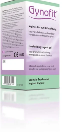 Gynofit Vaginal Gel zur Befeuchtung 6 X 5 ml
