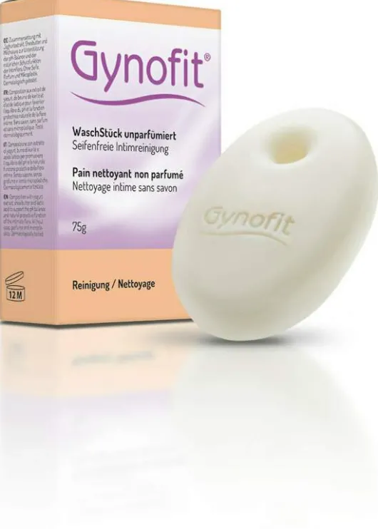 Gynofit Waschstück unparfümiert 75 g