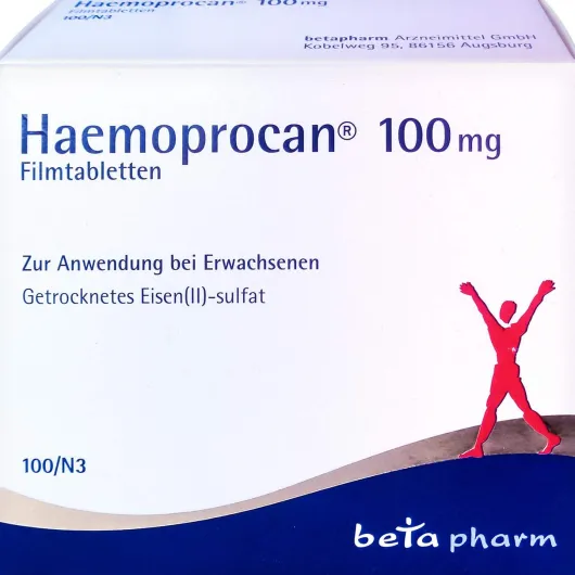 Haemoprocan 100 mg 100 Filmtabletten