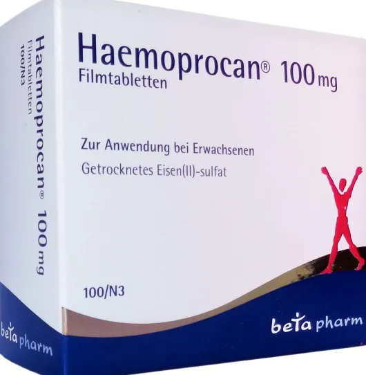Haemoprocan 100 mg 100 Filmtabletten