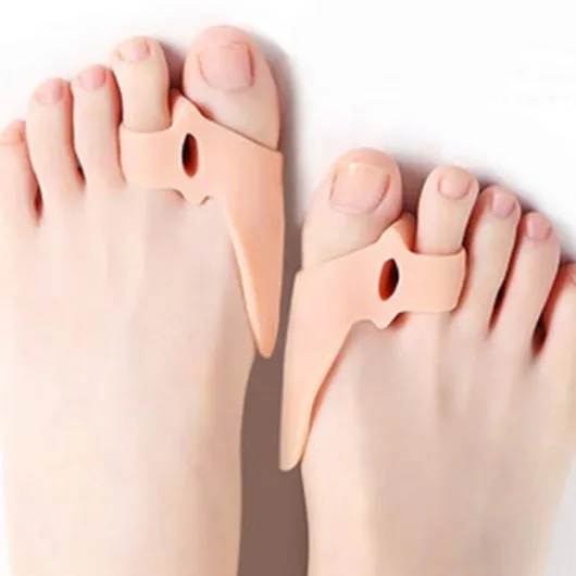 Halluxschutz Gel-Double-Ring mit Ballenschutz, creme