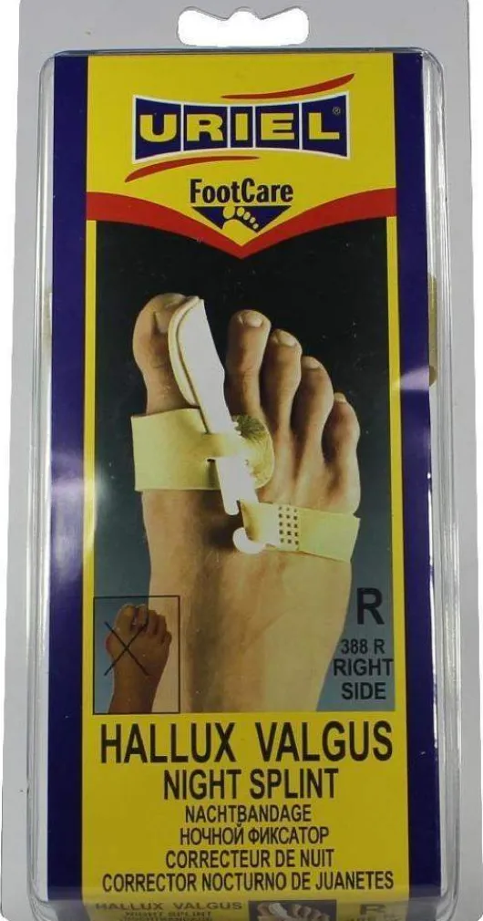 Hallux Valgus 1 Nachtschiene Rechts