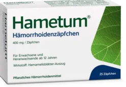 Hametum Hämorrhoidenzäpfchen 25 Stück