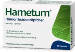 Hametum Hämorrhoidenzäpfchen 25 Stück