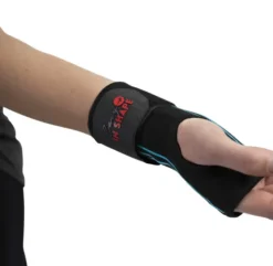 Handgelenkstütze, elastisch, schwarz, Größe L-XL