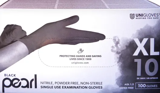 Handschuhe Einmal Nitril Xl Schwarz