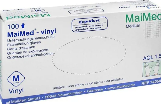 Handschuhe Einmal Vinyl Mittel