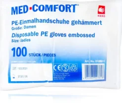 Handschuhe Pe Damen Polybtl.Unst.Gehämm.
