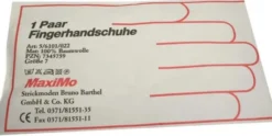 Handschuhe Strick Baumwolle Gr. 7 Dünn 2 Handschuhe