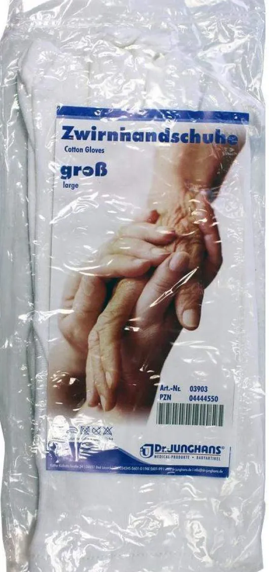 Handschuhe Zwirn Groß