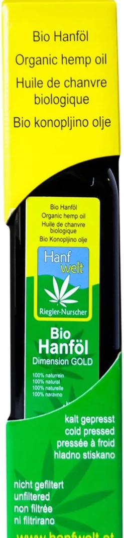 Hanföl Bio Kaltgepresst Ungefiltert