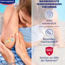 Hansaplast Kinder Pflasterstrips Aqua Protect 20 Stück