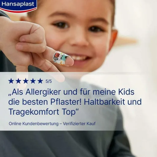 Hansaplast Kinderpflaster Sensitive 20 Strips