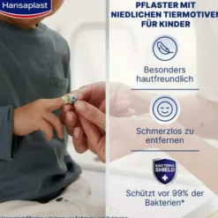 Hansaplast Kinderpflaster Sensitive 20 Strips