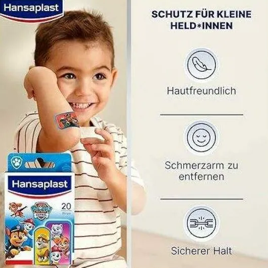 Hansaplast Kinder Pflasterstrips Paw Patrol 20 Strips