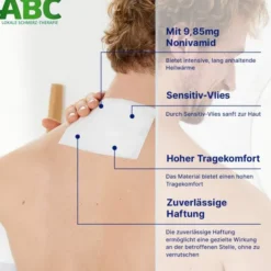 Hansaplast Med ABC Wärme-Pflaster sensitiv 2 Stück