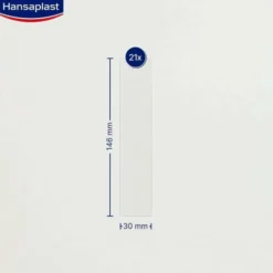 Hansaplast Pflaster Narben Reduktion Xl 3 cm X 14,6 cm 21 Stück