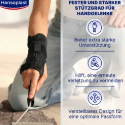 Hansaplast Protective Stabilisierende Handgelenk Bandage 1 Stück