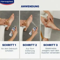 Hansaplast Silver active Fußspray 150 ml Spray