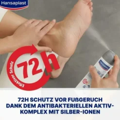 Hansaplast Silver active Fußspray 150 ml Spray
