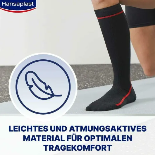 Hansaplast Sport Compression Socks Gr.L - Xl 1 Paar