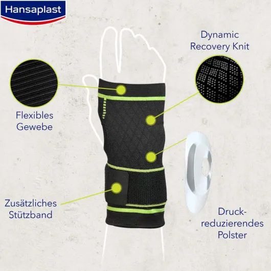 Hansaplast Sport Handgelenk-Bandage Gr.L - Xl 1 Stück