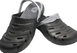 Happy Clogs Gr. 39 Schwarz Massage Wohlfühlschuhe