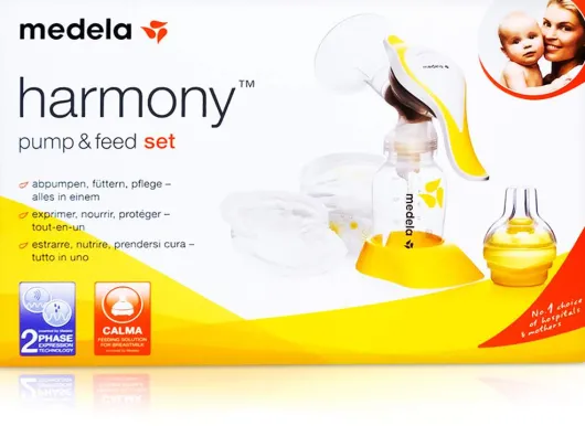 Harmony Handmilchpumpe Mit Calma-Sauger