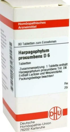 Harpagophytum Procumbens D6 Dhu 80 Tabletten
