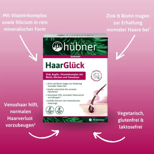 Hübner HaarGlück 90 Tabletten
