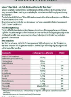 Hübner HaarGlück 90 Tabletten