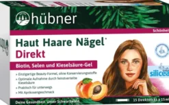 Hübner Haut Haare Nägel Direkt Aprikose 15 x 15 ml
