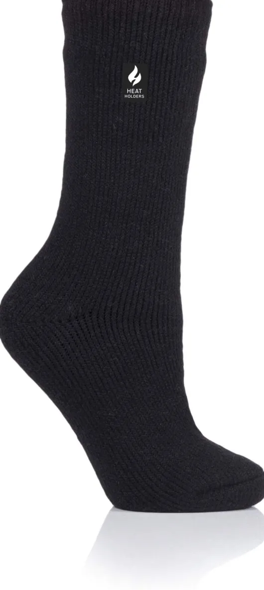 HeatHolders schwarze Thermosocken Größe 37 - 42 1 Paar