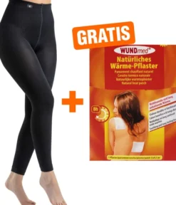 HeatHolders Thermo Leggings Gr.XL, 1 Stück + Gratis Wärmepflaster