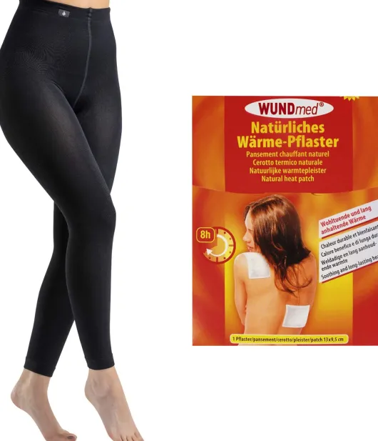HeatHolders Thermo Leggings Gr.L, 1 Stück + Gratis Wärmepflaster