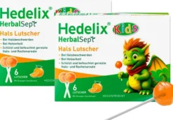 Hedelix HerbalSept Hals Lutscher Kids 2 x 6 Stück