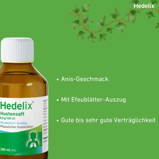 Hedelix Hustensaft 200 ml
