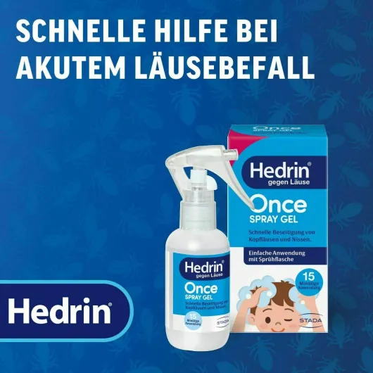 Hedrin Once 60 ml Spray Gel