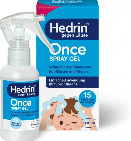 Hedrin Once 60 ml Spray Gel