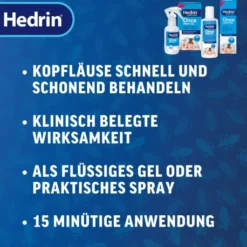 Hedrin Protect & Go Spray 100 ml + Once Liquid Gel 100 ml