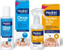 Hedrin Protect & Go Spray 100 ml + Once Liquid Gel 100 ml