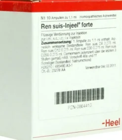 Heel Ren Suis-Injeele Forte 10 Ampullen Je 1,1ml