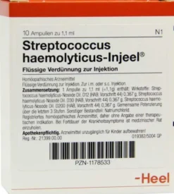 Heel Steptococcus Haemolyticus-Injeel 10 Ampullen