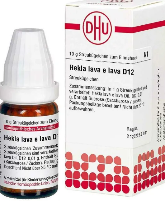 Hekla Lava E Lava D12 Dhu 10 G Globuli