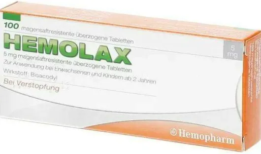 Hemolax 5 mg 100 Magensaftresistente Tabletten