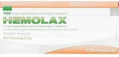 Hemolax 5 mg 100 Magensaftresistente Tabletten