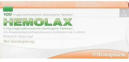 Hemolax 5 mg 100 Magensaftresistente Tabletten