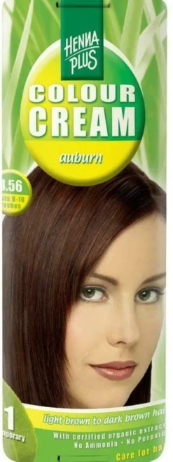 Hennaplus Colour Cream Auburn 4,56 60 ml Creme