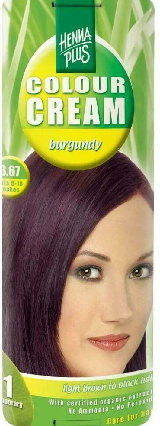 Hennaplus Colour Cream Burgundy 3,67 60 ml Creme